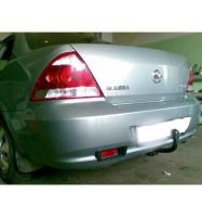 Фаркоп для Nissan Almera Classic 2007-2013 съемный крюк на двух болтах 1200кг Автос